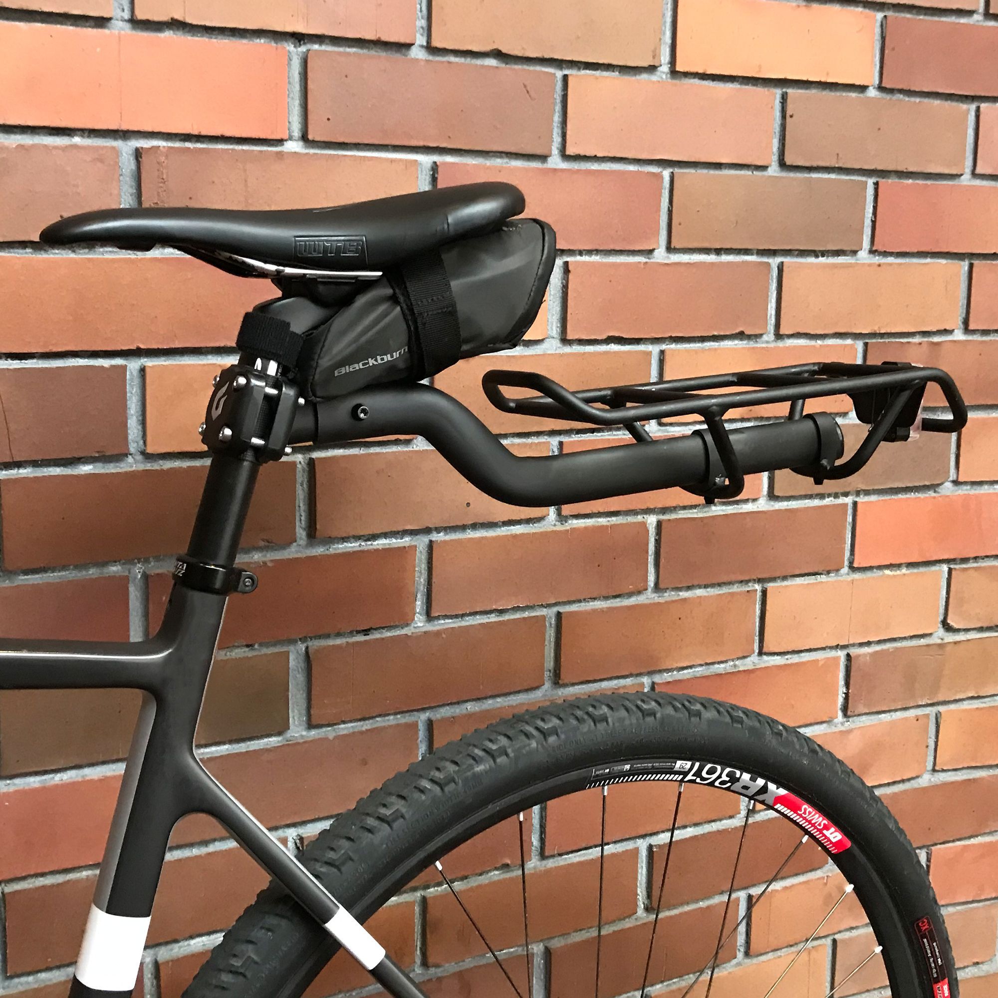 Bike back seat rack discount