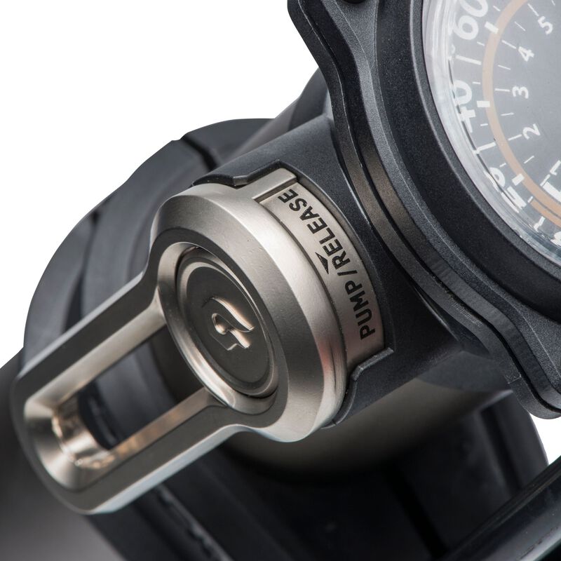 Chamber Tubeless Floor Pump