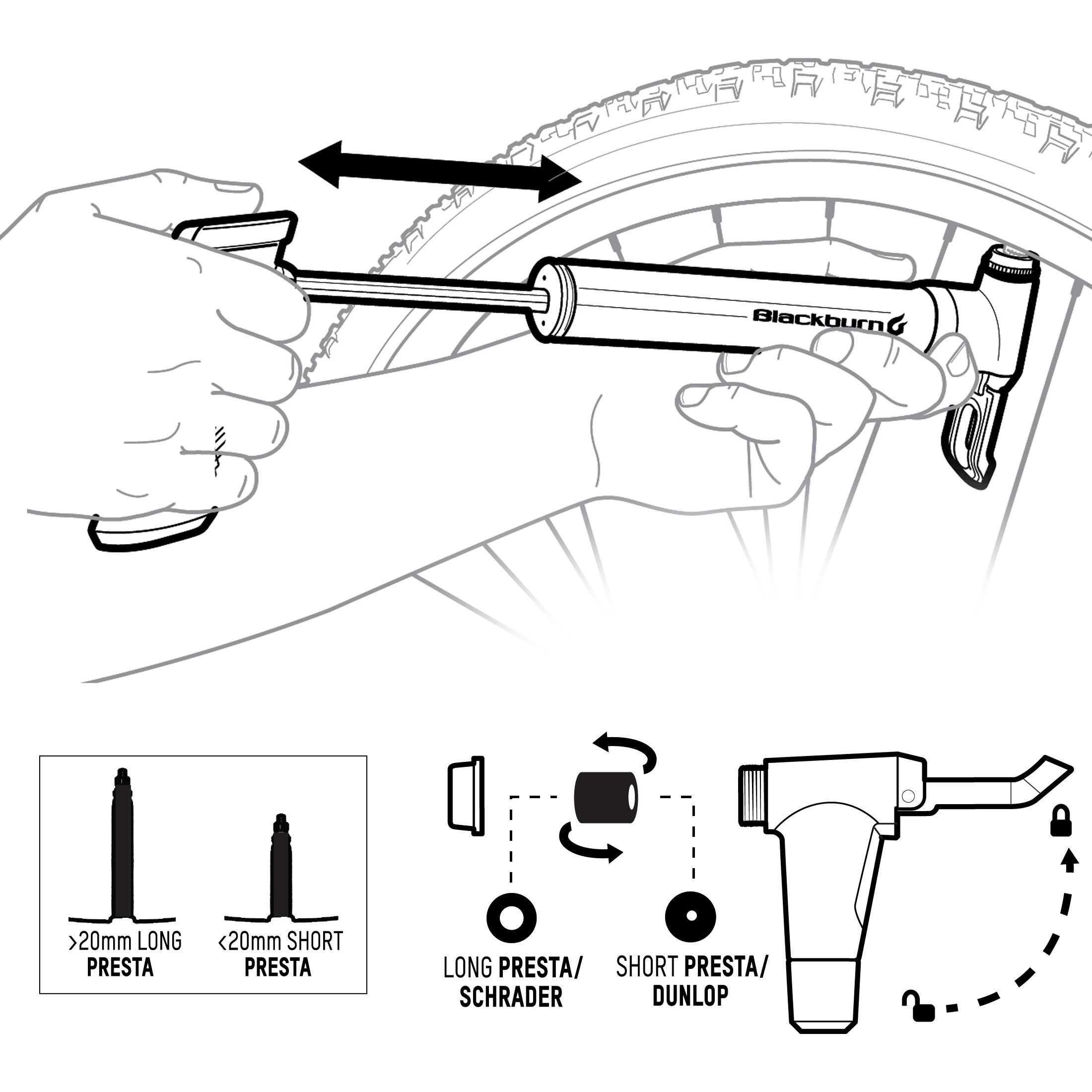 Blackburn air pump parts 2025