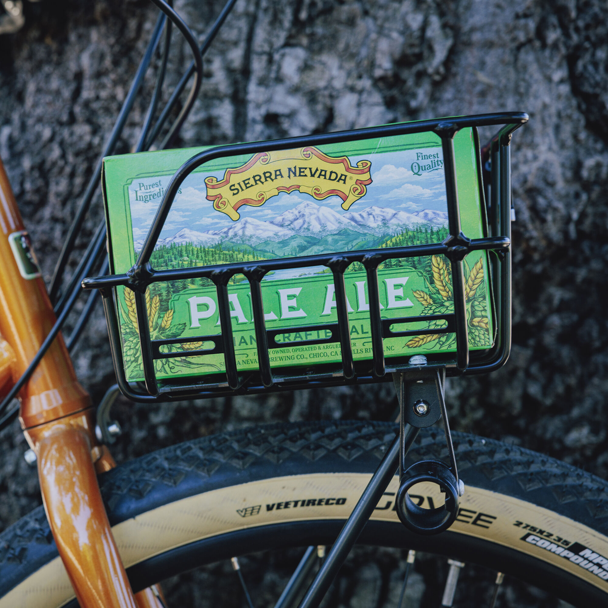 Front handlebar rack clearance
