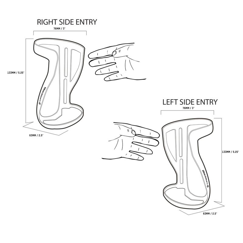 Clutch Carbon Side-Entry Bottle Cage