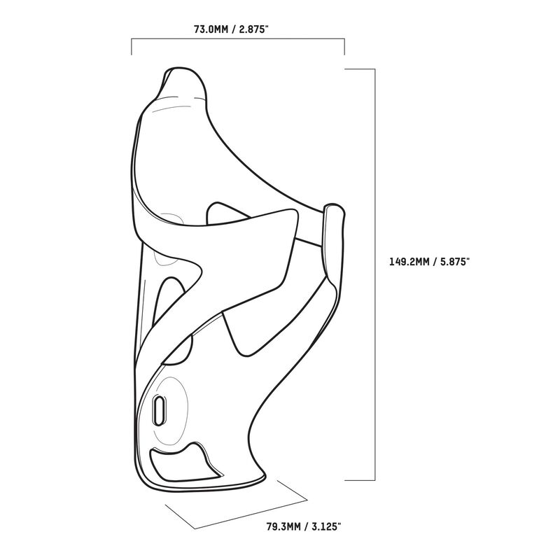 Camber Carbon Bottle Cage