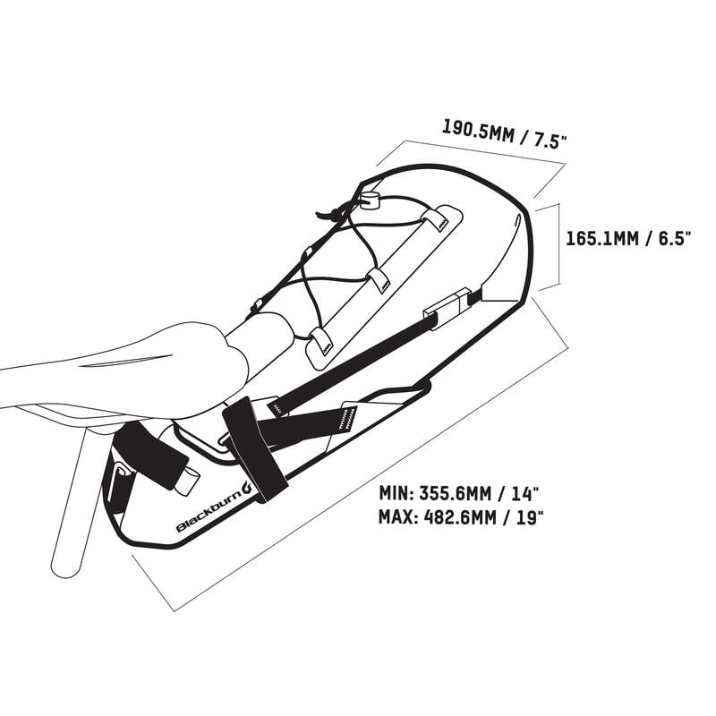 Outpost Elite Universal Seat Pack and Dry Bag