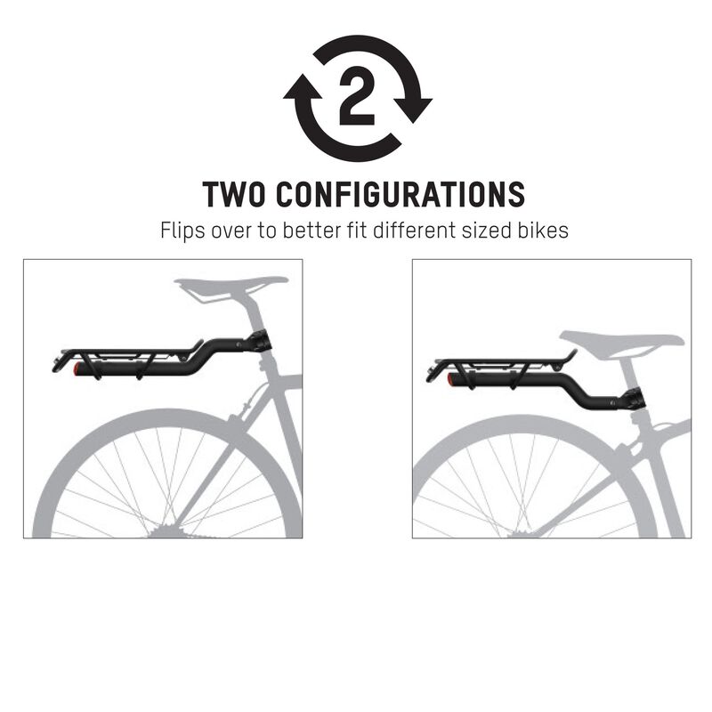 Central Seatpost Rear Rack