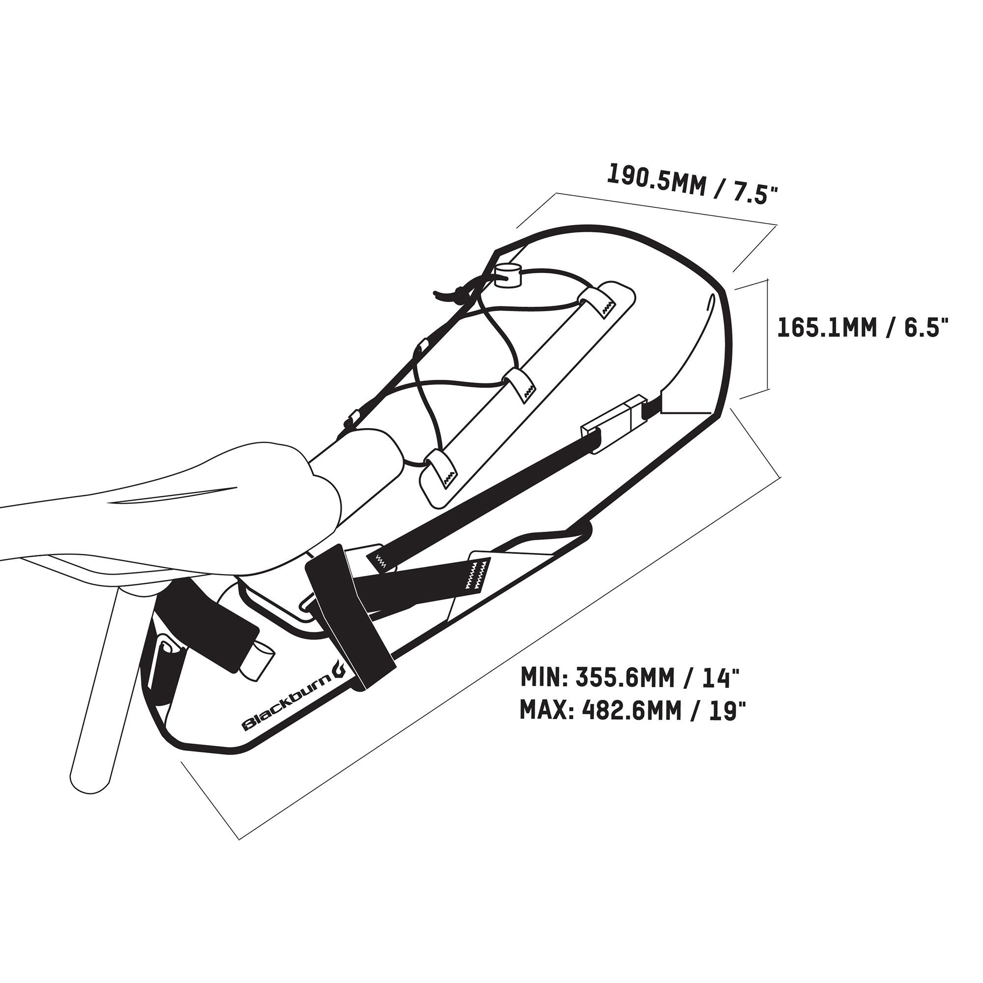 Outpost Elite Universal Seat Pack and Dry Bag