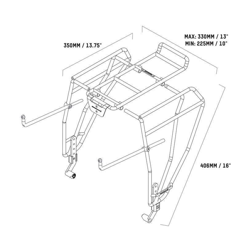 Outpost Fat Front or Rear Rack