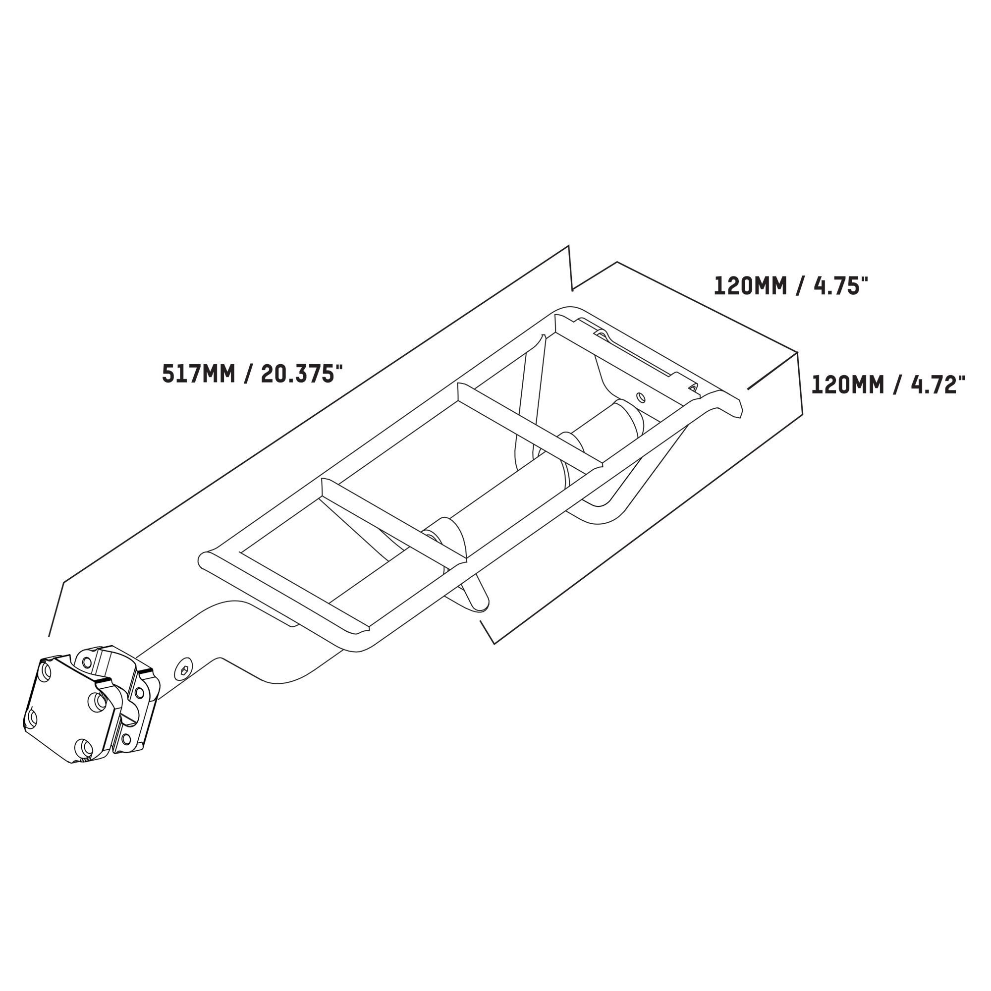 Central Seatpost Rear Rack Blackburn