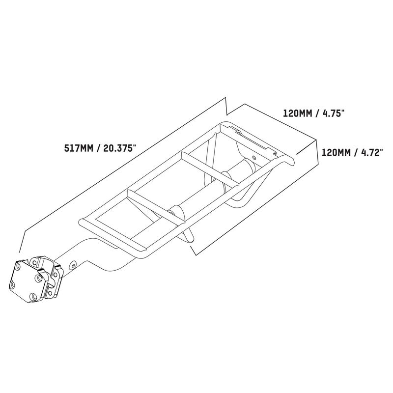 Central Seatpost Rear Rack