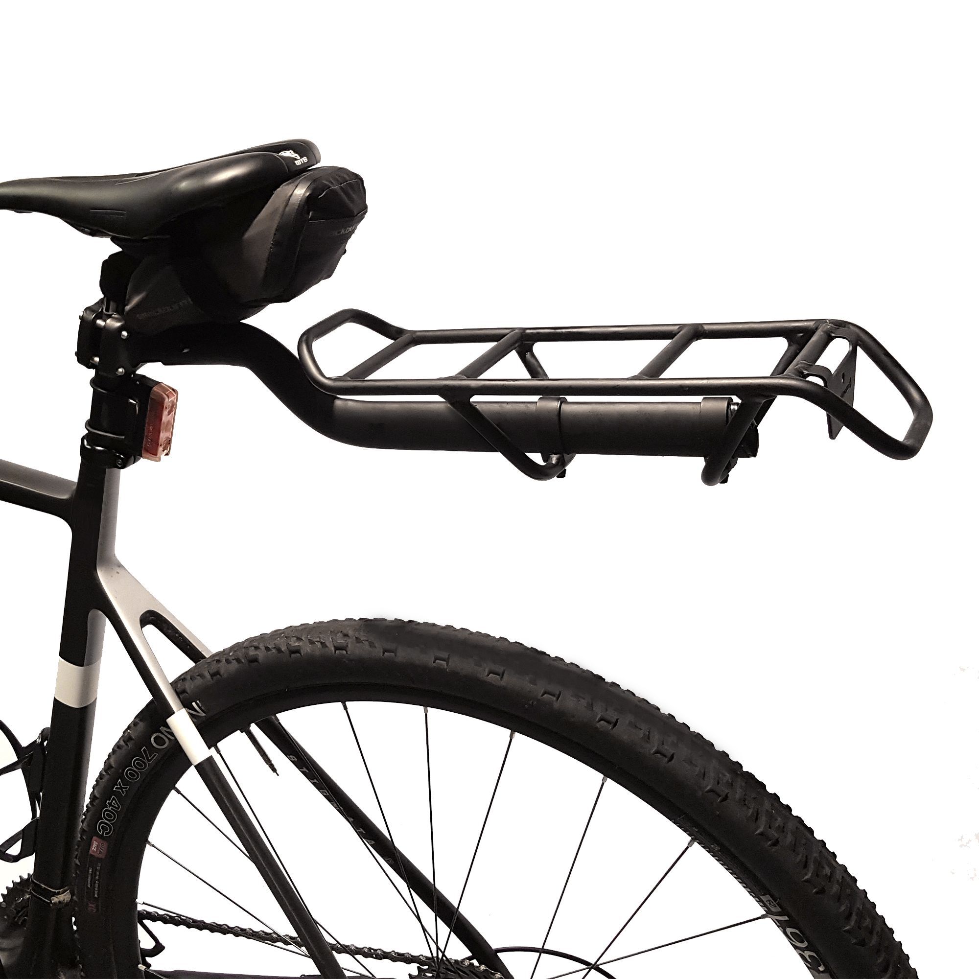 Rear bike rack seat post hotsell