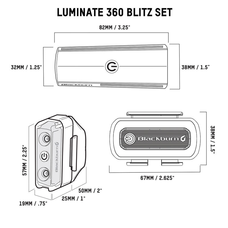 Luminate 360 Blitz Light Set