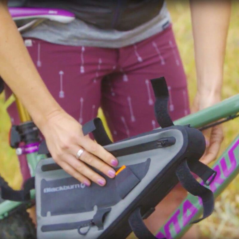 blackburn outpost elite frame bag review