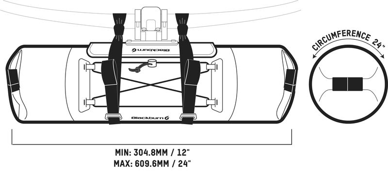 Outpost Elite Handlebar Roll and Dry Bag