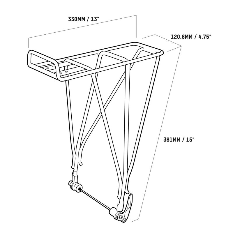 EX-1 Disc Rear Rack