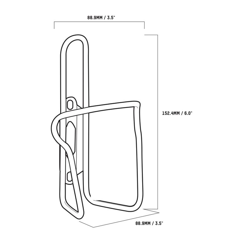 Chicane Stainless Steel Bottle Cage