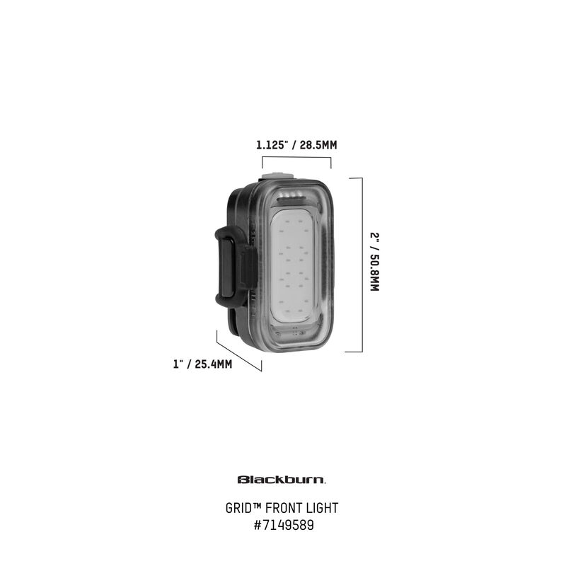 Grid Front and Rear Light Set