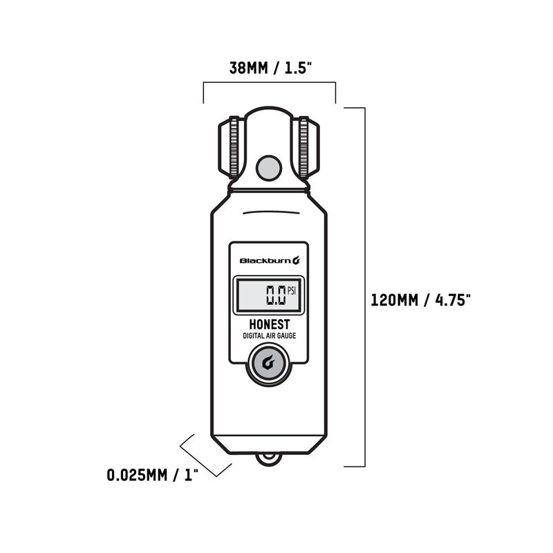 Honest Digital Pressure Gauge