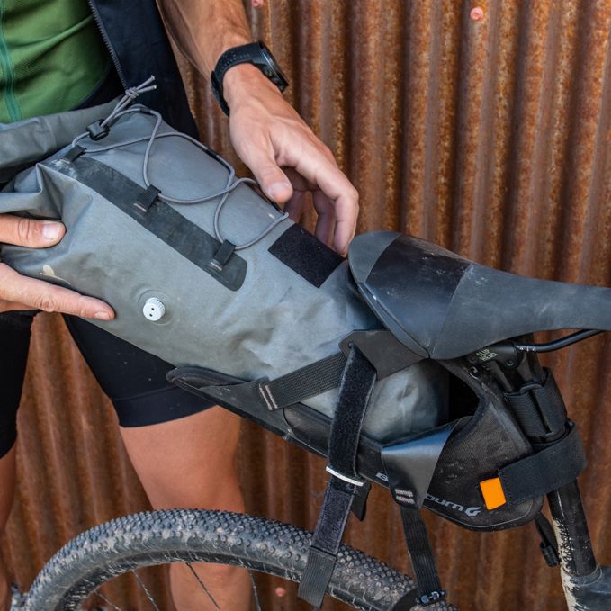 Outpost Elite Universal Seat Pack and Dry Bag Details