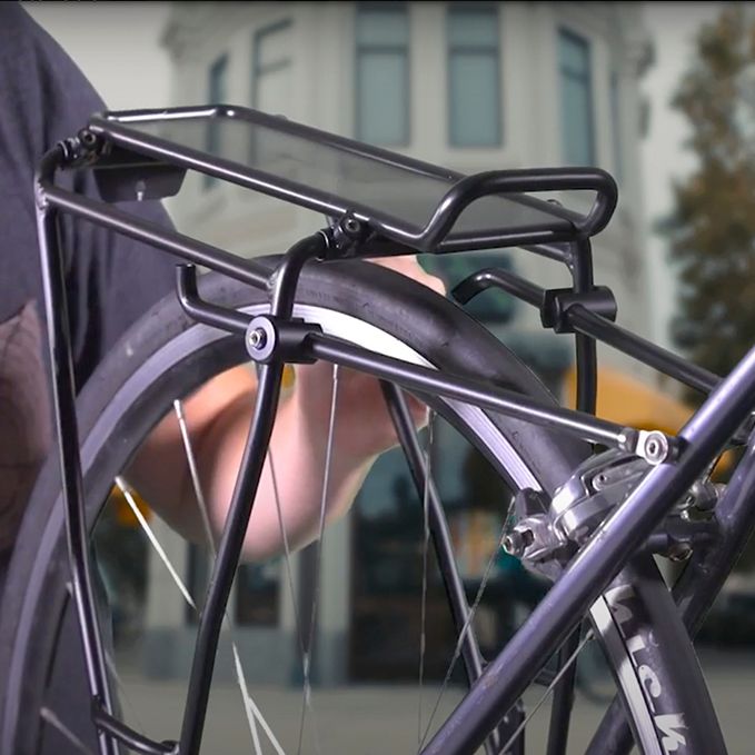 Local Deluxe Front or Rear Rack - Flat Details